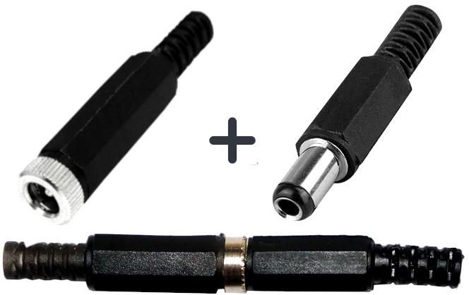 Catena Passo 520 5 COPPIE CONNETTORI Alimentazione Maschio-Femmina 12V 5.5MM Jack Per Devil May Cry Switch - Foto 4