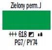 Farba akrylowa Talens 120ml 618 Permanent Green Lt