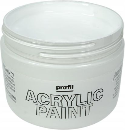 Farba Akrylowa Profil 150ml Produkt Pl biały