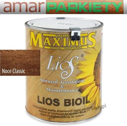 Maximus Lios Noce Classic Orzech Olej Do Podłóg Drewnianych 0,05l