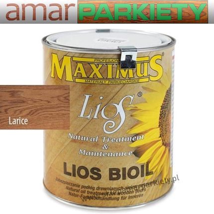Maximus Lios Larice Modrzew Olej Do Podłóg Drewnianych 0,05l