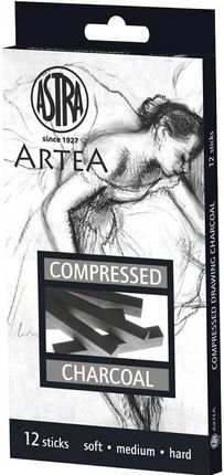 Zestaw węgli prasowanych Astra Artea 12 sztuk