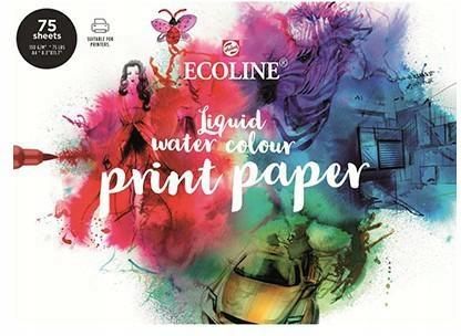 Ecoline Print Paper A4 75 ark Talens