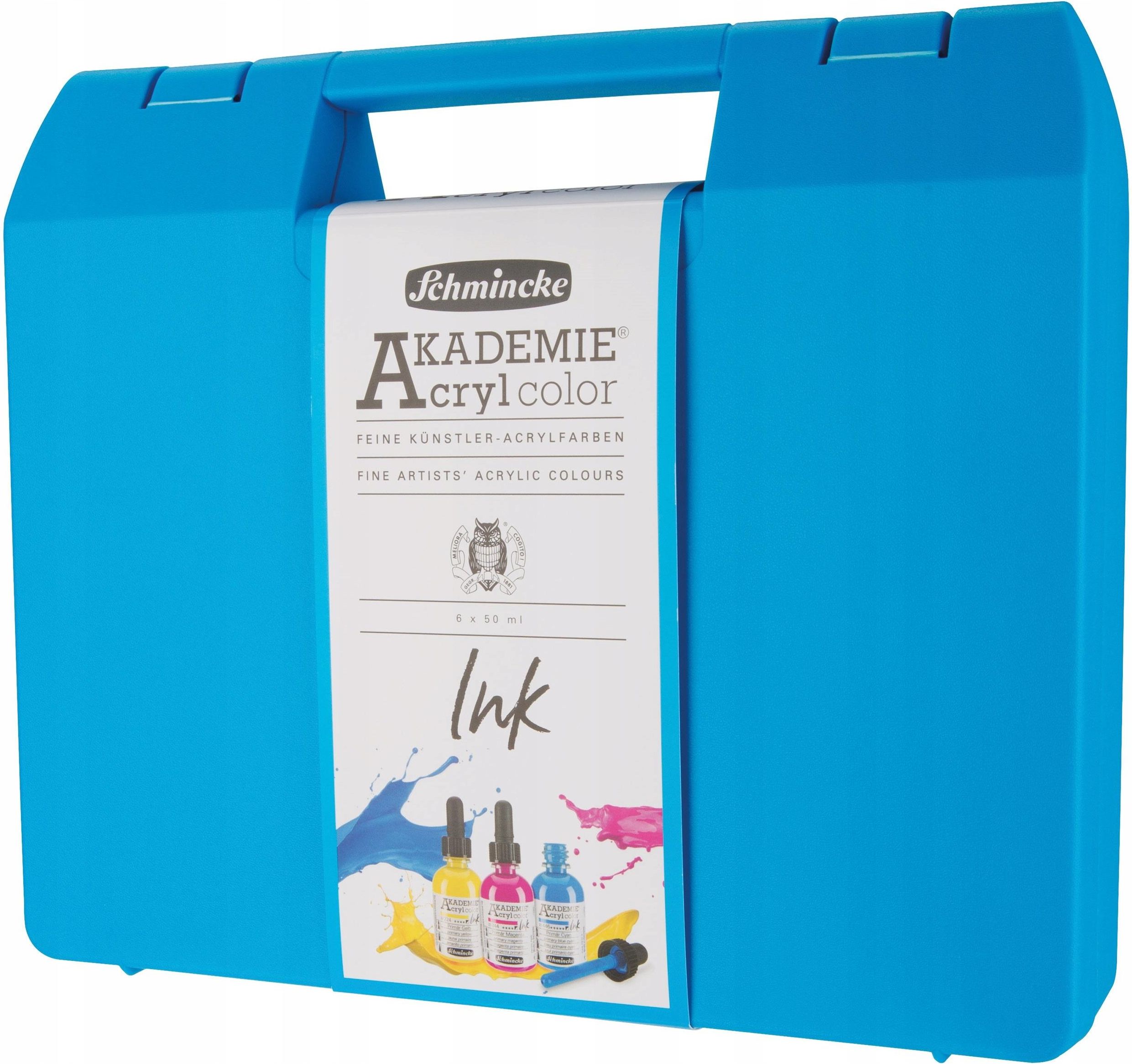 Schmincke Akademie Acryl Set 6x50 ml Ink Plastic - Ceny i opinie - Ceneo.pl