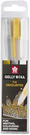Długopis Sakura Gelly Roll Zestaw 3 Szt.