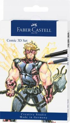 Zestaw do rysowania komiksów 11 el. Faber-Castell
