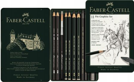 Profesjonalny zestaw do szkicowania ołówki grafity