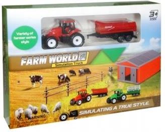 Swede Traktor Farma Czerwony