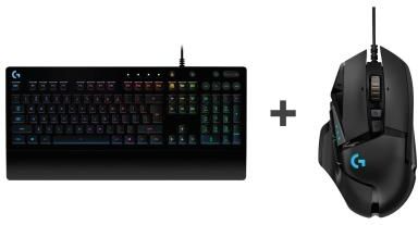 Klawiatura Logitech G502 + G213 (910005470+920008093)