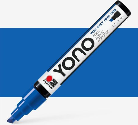Yono Marker 0,5-5MM 053 Dark Blue Akrylowy