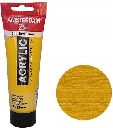 Farba akrylowa Amsterdam 120ml Azo yellow deep 270