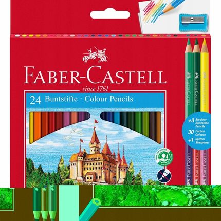 Faber Castell Kredki 24 Szt Trójkątne