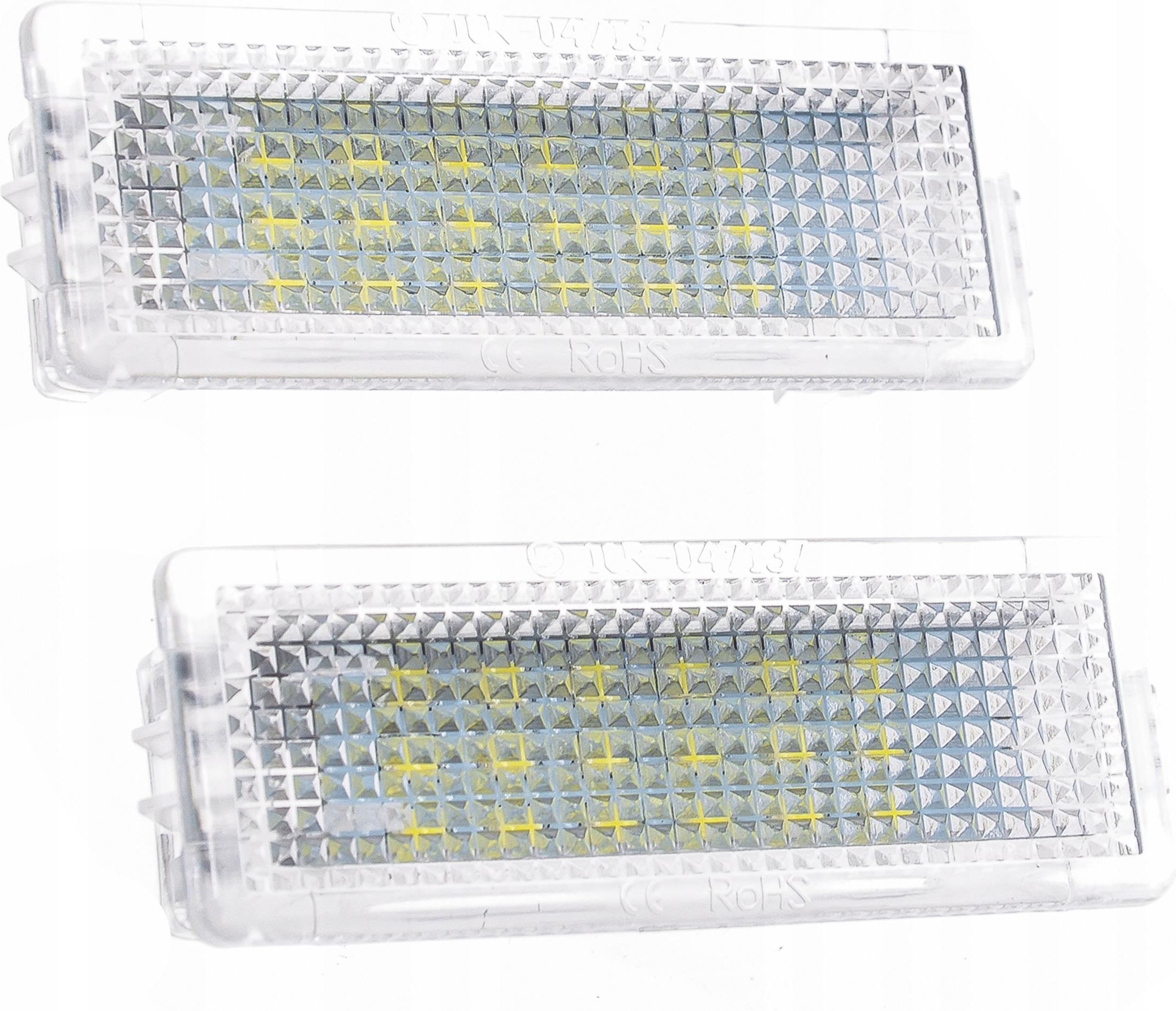 Set De 2 Luces LED Para Matrícula Trasera BMW E90, F10, F30, Etc. - Número Original 7193293, Usado En Buen Estado