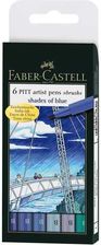 Zdjęcie Pisaki Pitt Artist Pen Brush Faber-Castell 6 Blue - Maków Podhalański