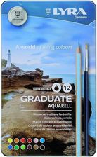 Zdjęcie Kredki akwarelowe 12 Lyra Graduate metalowe op - Ozorków