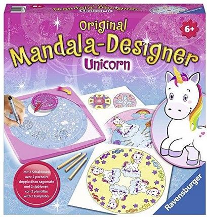 Ravensburger 29703 0 Mandala Designer Unicorn Yel