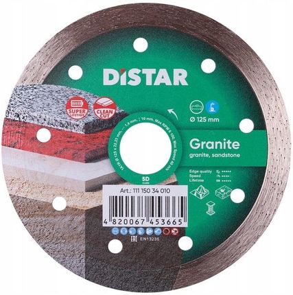 Di-Star Distar Tarcza Diamentowa 125 1,4 10 22,23 Granite 11115034010