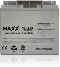 Maxx Akumulator Gel 12V 22Ah Deep Cycle