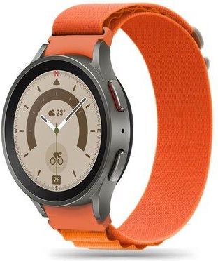 TECH-PROTECT Pasek Nylon Pro Samsung Galaxy Watch 4/5/5 Pro (40/42/44/45/46 mm) Pomarańczowy