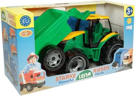 Lena Traktor Przyczepa Zabawka Dla Dzieci 90Cm Duży