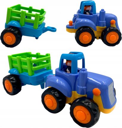 Askato Traktorek Z Przyczepą Napedem Frykcyjnym