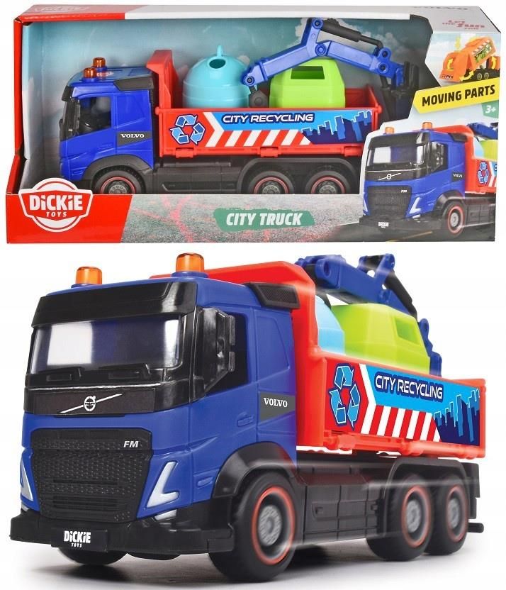 Dickie Toys Volvo Kiepwagen Licht en Geluid