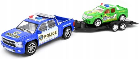 Midex Samochód Policyjny Z Przyczepką Różne