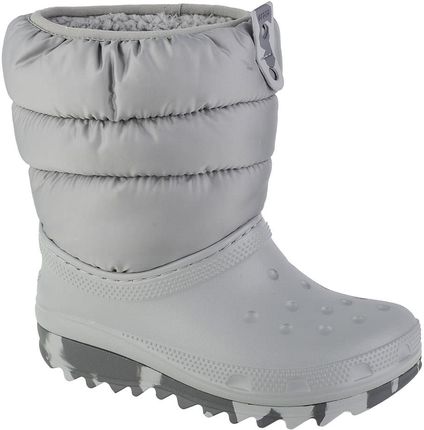 Buty sportowe dziecięce Crocs Classic Neo Puff Boot Kids 207684-007 Rozmiar: 32/33
