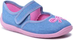 Zdjęcie Nelli Blu Kapcie 009A/009B Niebieski - Ozimek