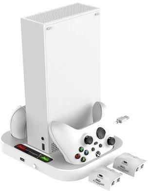 FroggieX Podstawka chłodząco - ładująca do Xbox Series S Biały FXXSXC1W