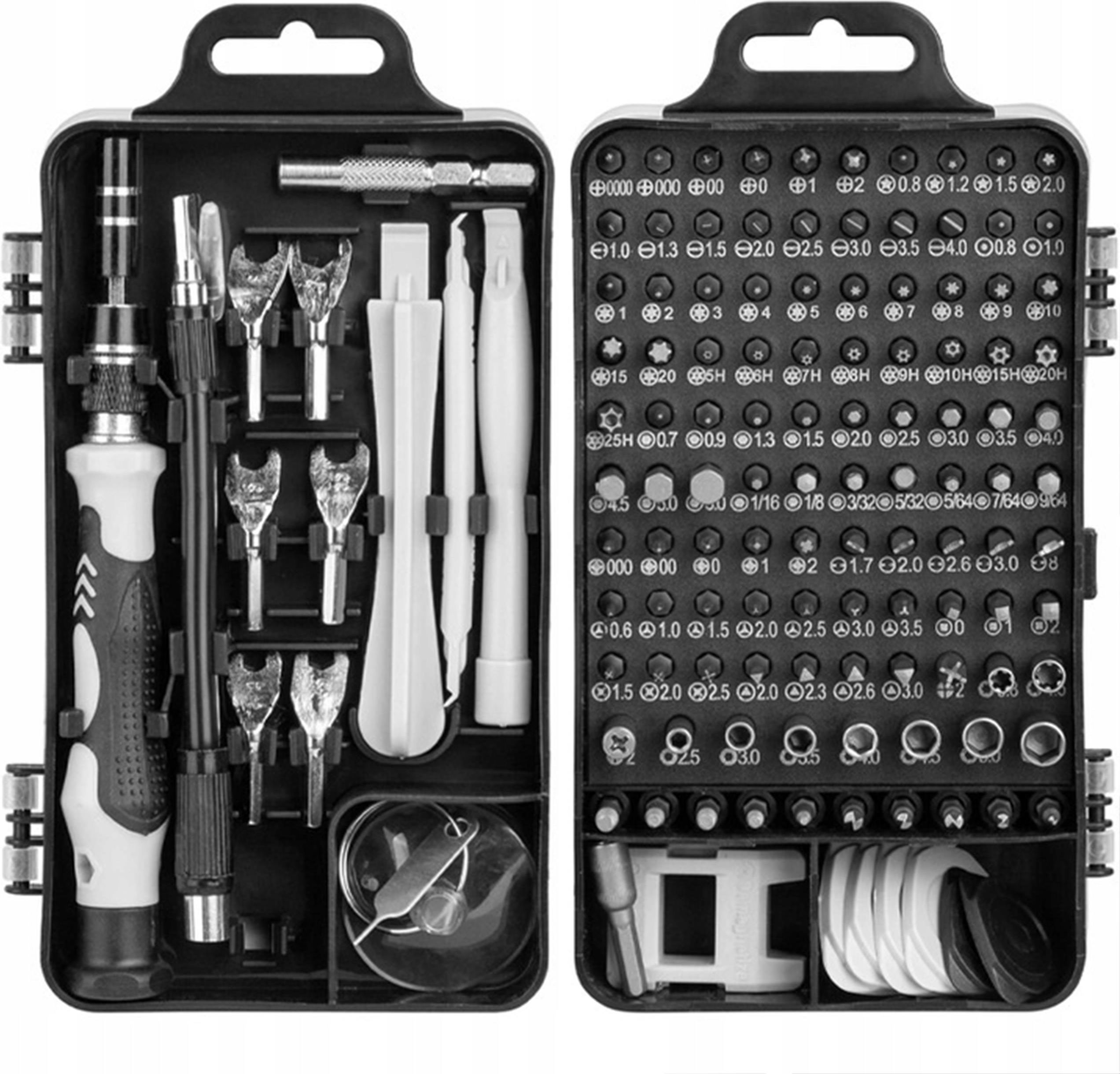 Śrubokręt Zestaw Śrubokrętów Wkrętaków Precyzyjnych 110el. - Opinie i ...