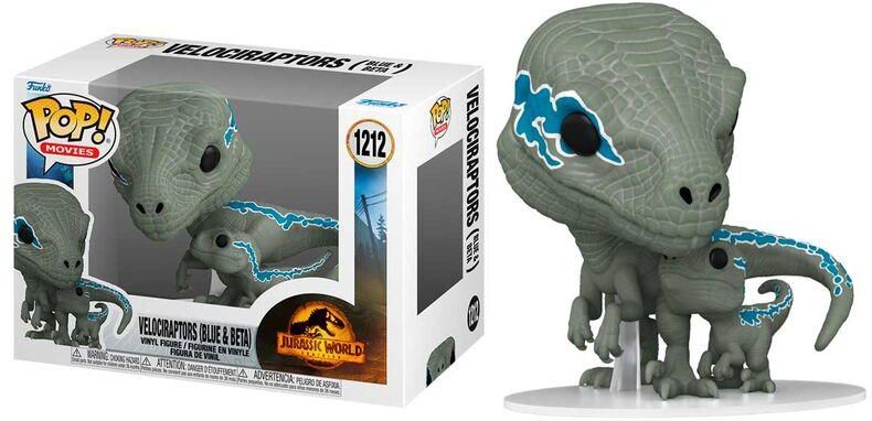 FUNKO POP! FIGURKA JURASSIC WORLD BLUE & BETA 889698622233
