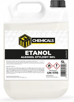 Alkohol Etylowy Spirytus Etanol 96% 5L