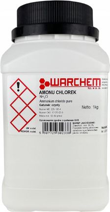 Warchem Chlorek Amonu (Salmiak) Czysty 1Kg