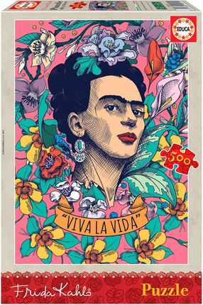 Educa Puzzle 500El Viva La Vida Frida Kahlo