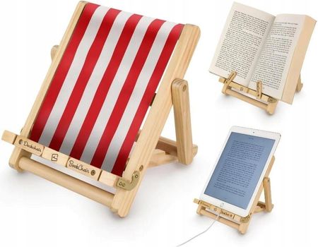 Book Chair podstawka pod książkę/tablet Leżak czer