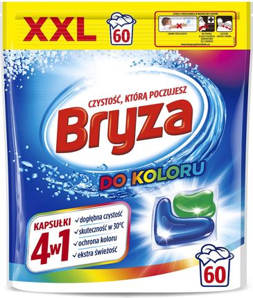 Kapsułki do prania kolorów Bryza 4w1 Spring Freshness 60 szt.