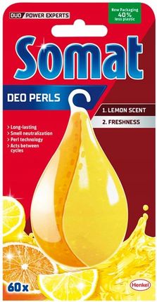 Somat Odświeżacz Do Zmywarki Deo Duo Perls Lemon 17g