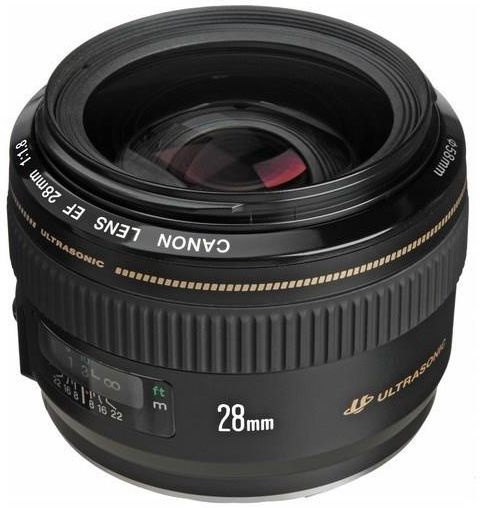 Canon EF 28mm f/1.8 USMレンズ Canon EF 28mm f/1.8 USM - Lenses - Camera & Photo lenses