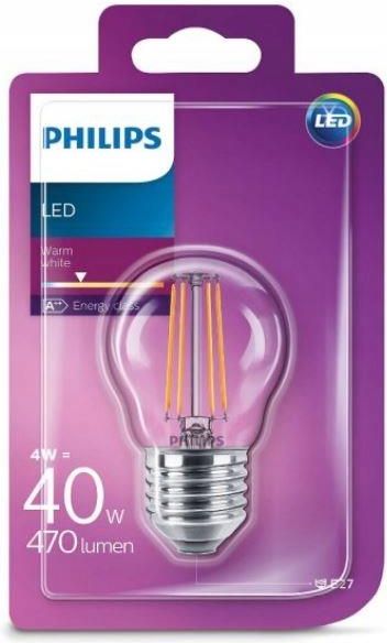 Philips Żarówka Led 4W E27 2700K 470 Lm Warm White (ŚWIECZKA8718696587331) - Opinie i atrakcyjne ...