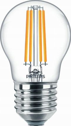Philips Żarówka Led E27 Retro Filament 6,5W (60W) Ciepła (34766300)