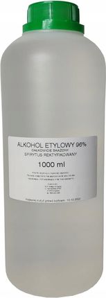 Alkohol Etanol Spirytus 96% Rektyfikowany 1L