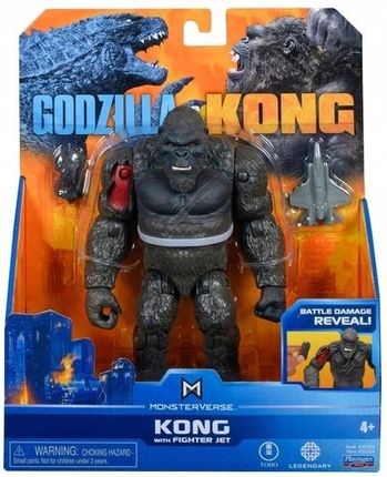 Playmates Toys Figurka 15Cm Godzilla Vs Kong Myśliwcem