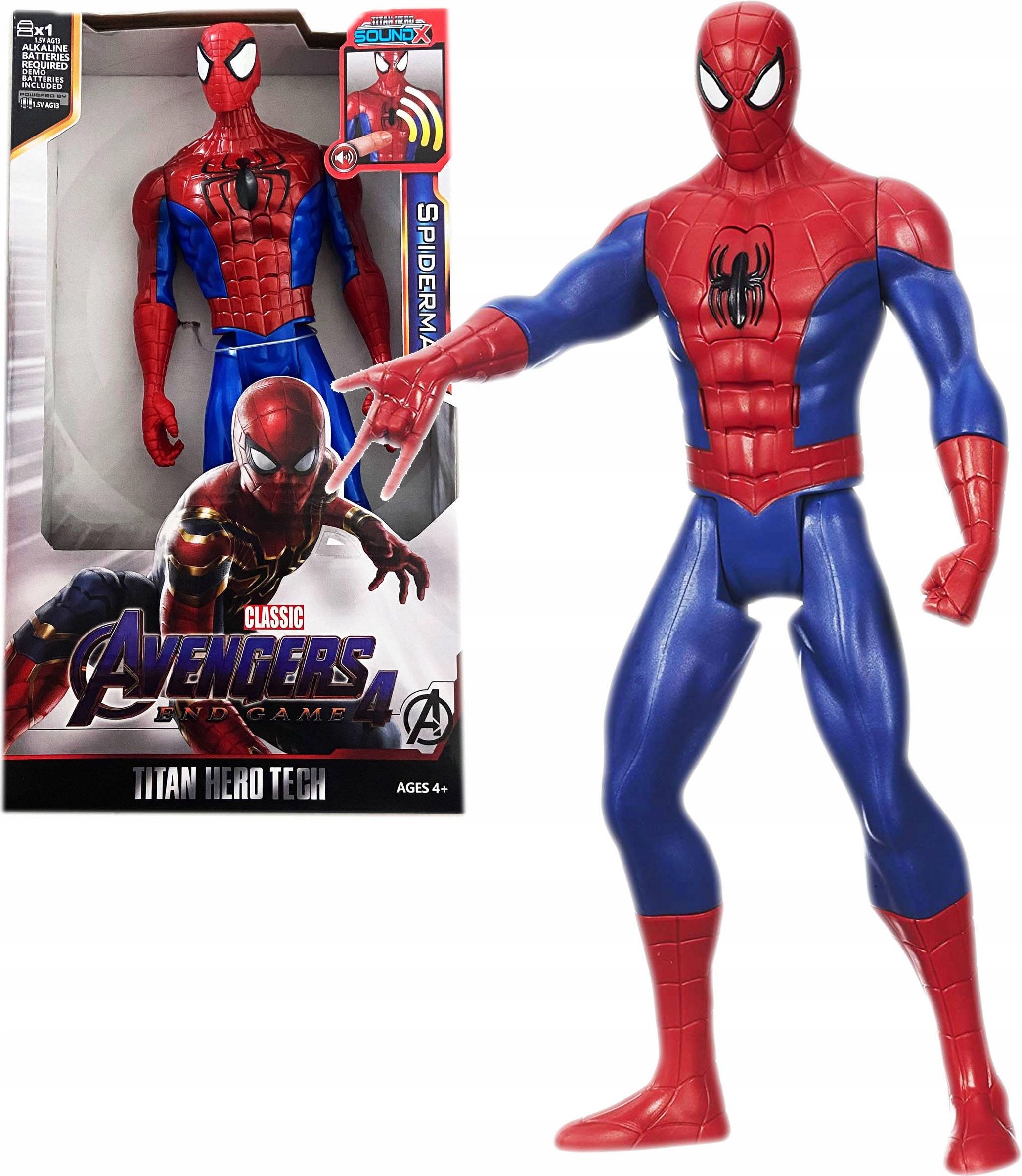 Toys Spiderman Duża Figurka Spider Man Światło Dźwięk Ceny i opinie Ceneo.pl