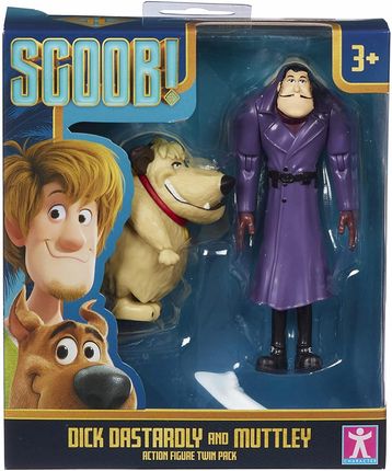 Character Scooby Doo Zestaw Figurki Dick Dastardly Muttley