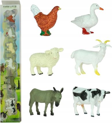 Swede Zestaw Figurki Zwierzęta Domowe Farma