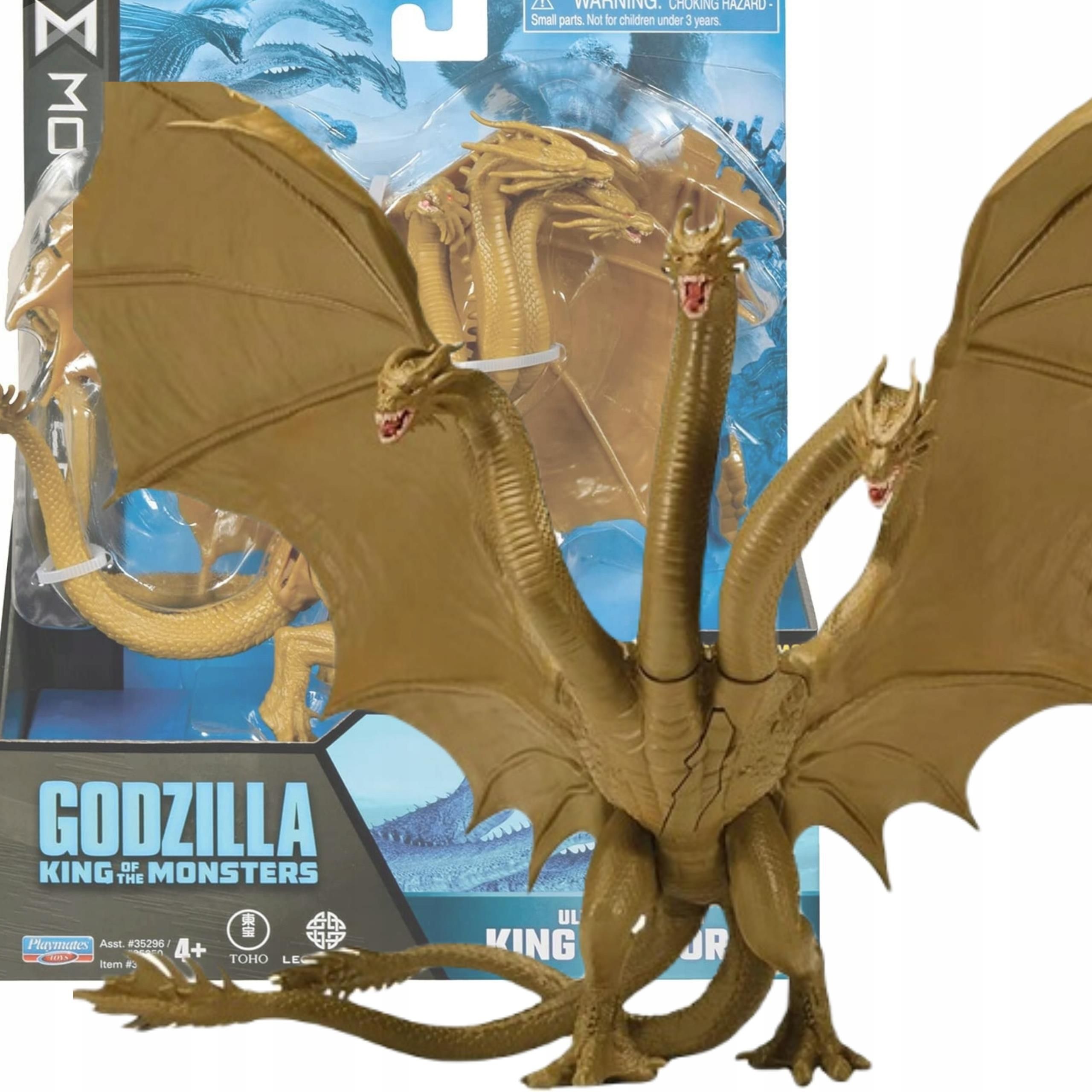 Playmates Toys Figurka Ultimate Titan King Ghidorah Godzilla 15Cm