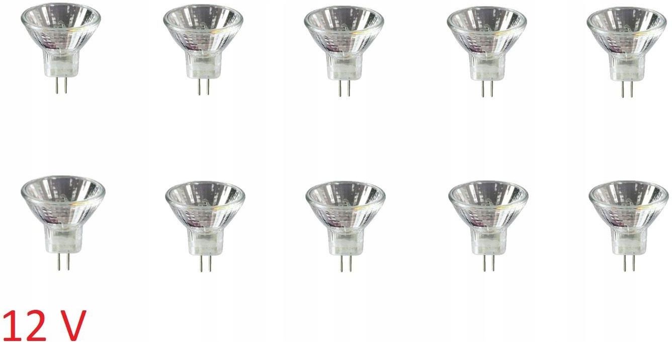 Lot De 6 Ampoules Halogènes MR16 GU5.3 12V 35W (Équivalent 40W) - Dimmables, Filtre UV, Température Chaude