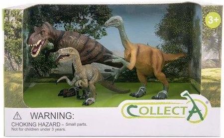 Collecta Figurki Dinozaury Zestaw 3 Szt. 89127