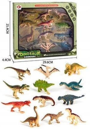 Artyk Zestaw Dinozaurów 12 El.